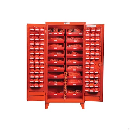 Guardian PURE SAFETY GROUP PINK BASIC CABINET EMPTY-BINS BASICPKEMPTY